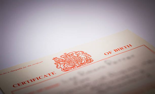 Birth certificate