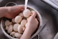 بهترین ترفند برای سفید کردن قارچ های سیاه شده!