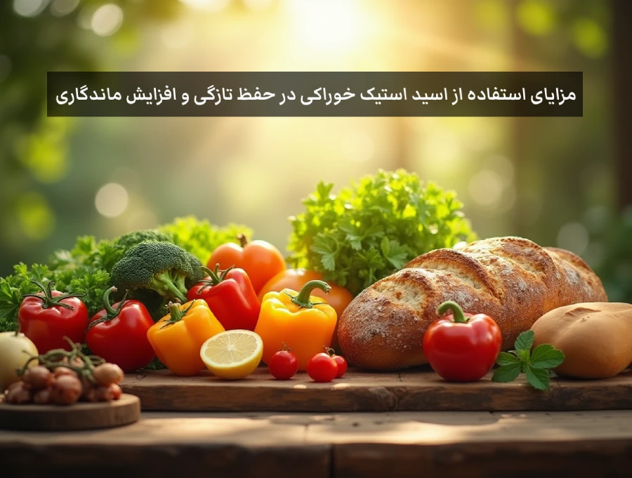 نقش اسید استیک خوراکی در بهبود کیفیت محصولات غذایی