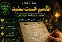 رازهای ناگفته از طلسم خست سفید معروف ترین طلسم ابوادریس؛ گشایش و جلب محبت رحمانی