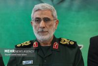 سردار قاآنی بر ادامه راه پرافتخار مقاومت تأکید کرد سردار قاآنی بر ادامه راه پرافتخار مقاومت تأکید کرد