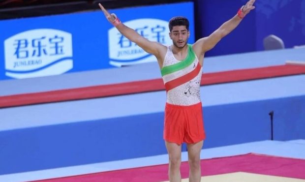 ملی‌پوش ژیمناستیک ایران با کسب سهمیه جهانی به رقابت‌ها راه یافت