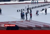 تمرین سامورایی‌ها قبل از افتتاحیه بازی‌های آسیایی ناگویا برگزار شد